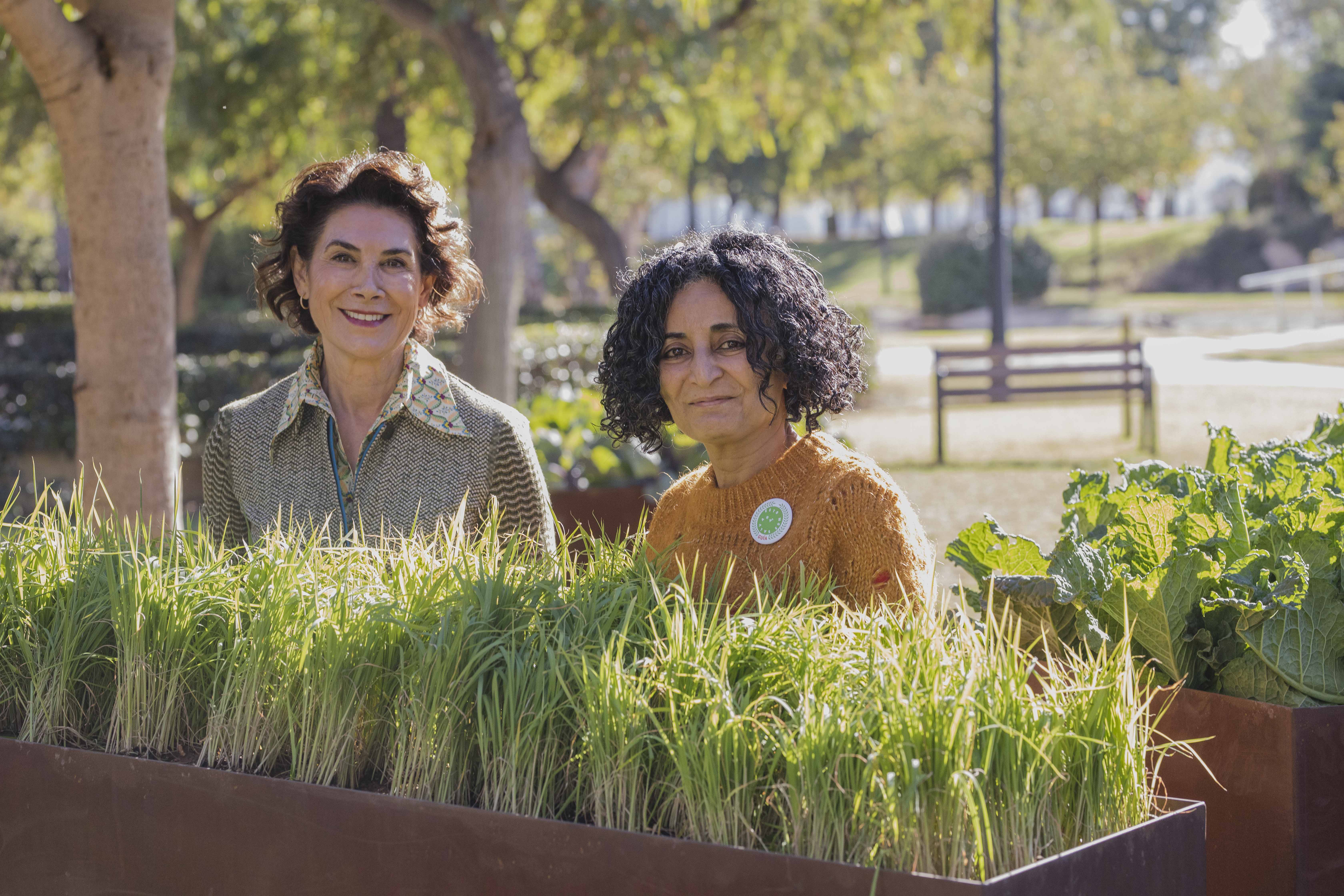 Ghada Amer despliega su jardín artístico en València
