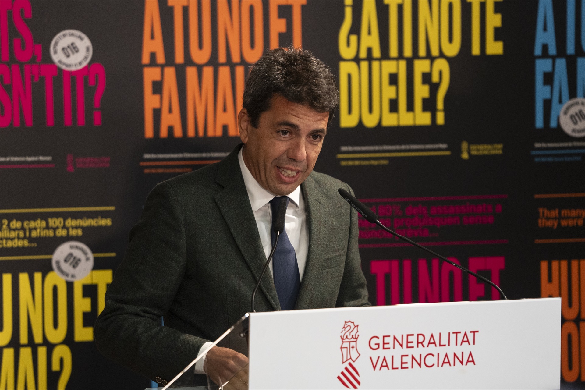 Carlos Mazón incluye la lucha contra la violencia machista en su oferta de pactos