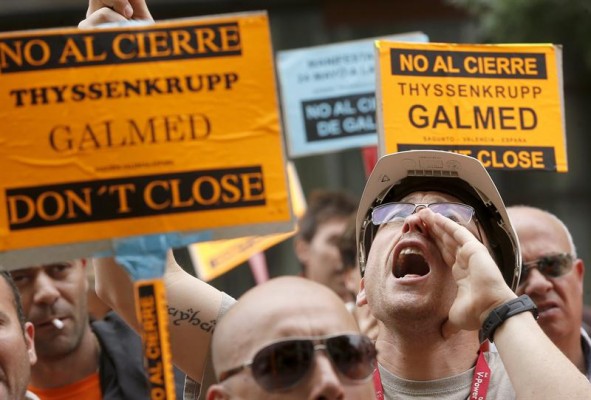 La historia se repite: Thyssenkrupp Galmed anuncia el cierre de su planta en Sagunto