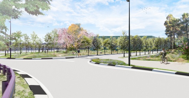 Gandia proyecta una nueva área donde se instalarán comercios y un bulevar arbolado