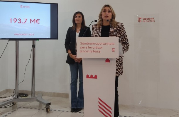 Marta Barrachina impulsa un presupuesto récord en la Diputación de 193,7 millones para 2024