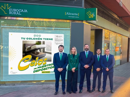 Eurocaja Rural se consolida en Alicante y abre su segunda oficina en la capital
