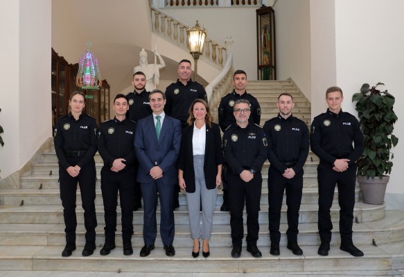 Castelló incorpora siete nuevos agentes y refuerza la plantilla de la Policía Local