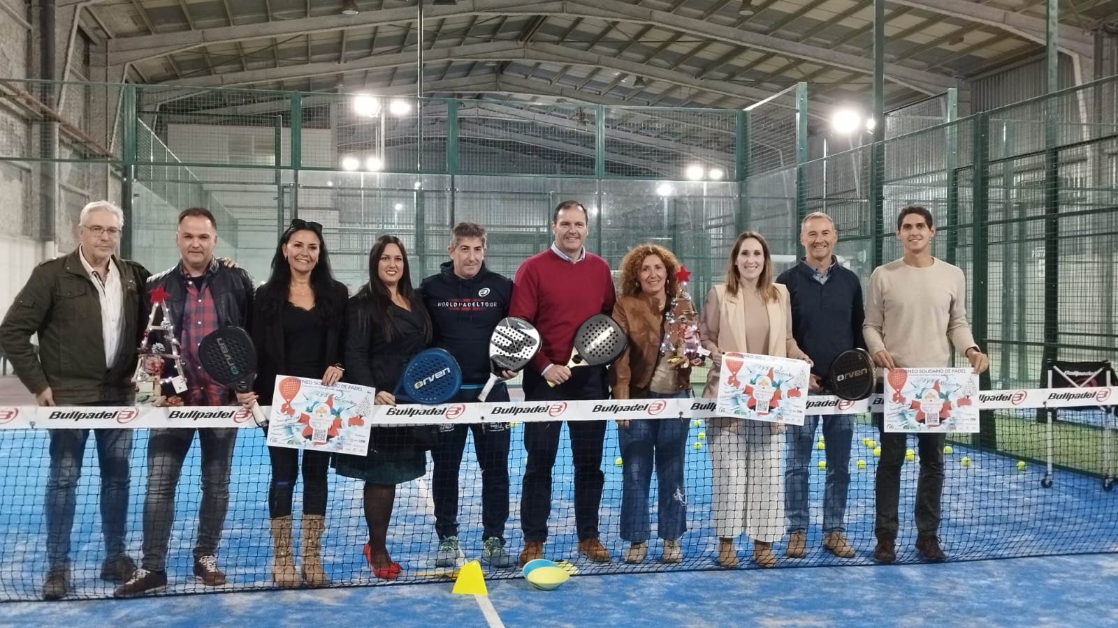Foto: Inauguración del I Torneo Solidario de Pádel  - 