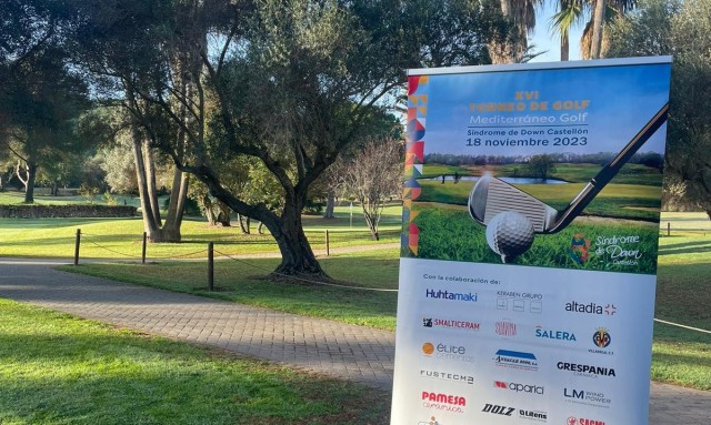 Un total de 90 golfistas participan en el 16º Torneo Síndrome de Down de Castellón