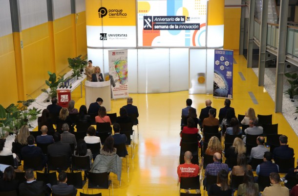 La UMH celebra la gala X Aniversario de la Semana de la Innovación en la Gestión Universitaria
