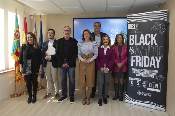 El Ayuntamiento suma al CD Castellón y lanza una campaña doble: 'black & white friday'