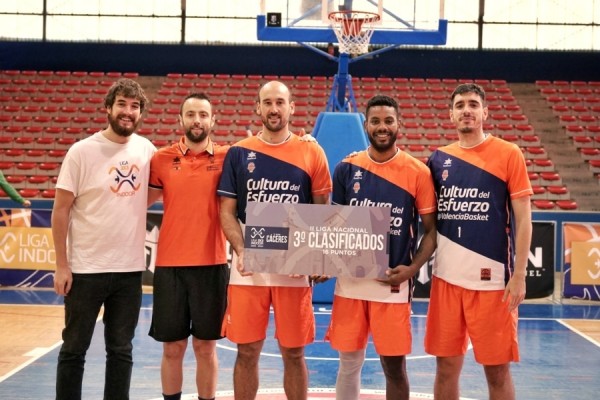 Valencia Basket 3×3 alcanza el podio en Cáceres