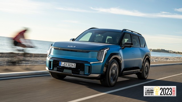El Kia EV9 premiado en los “Golden Steering Wheel Awards 2023”