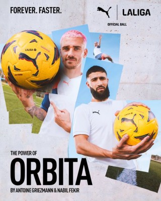 LaLiga y Puma presentan el Orbita Yellow, el balón de alta visibilidad con el que se jugará hasta abril de 2024