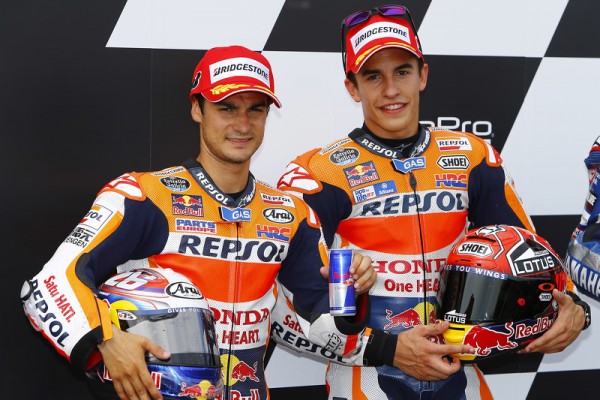 Márquez y Pedrosa llegan a Silverstone con realidades distintas