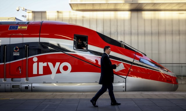 El operador ferroviario Iryo cumple un año desde que empezó a surcar la vías españolas