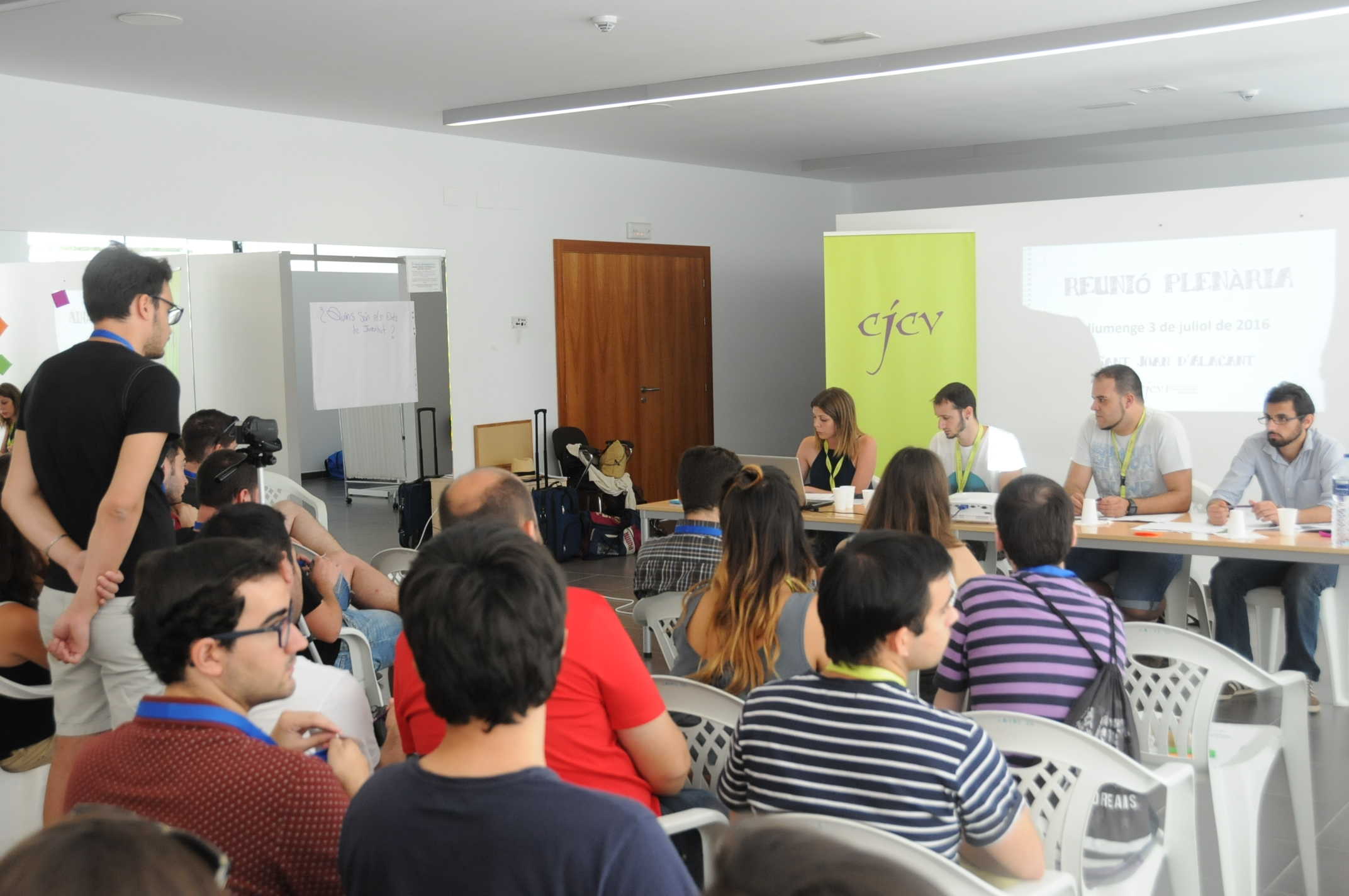 Estudiantes del Consell de la Joventut de la Comunitat - 