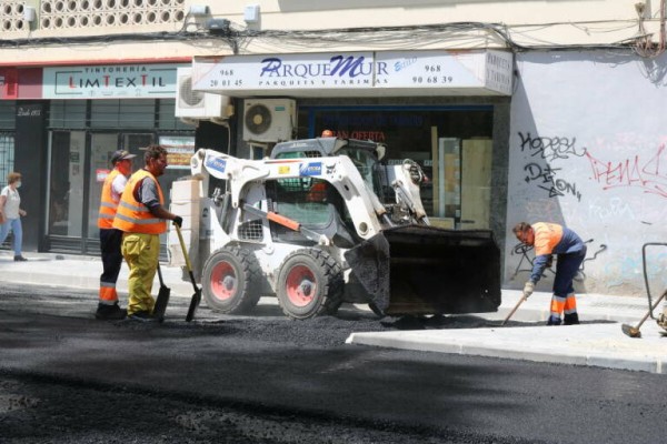 Cuatro empresas se hacen con los contratos para renovar las calles de 7 pedanías de Murcia
