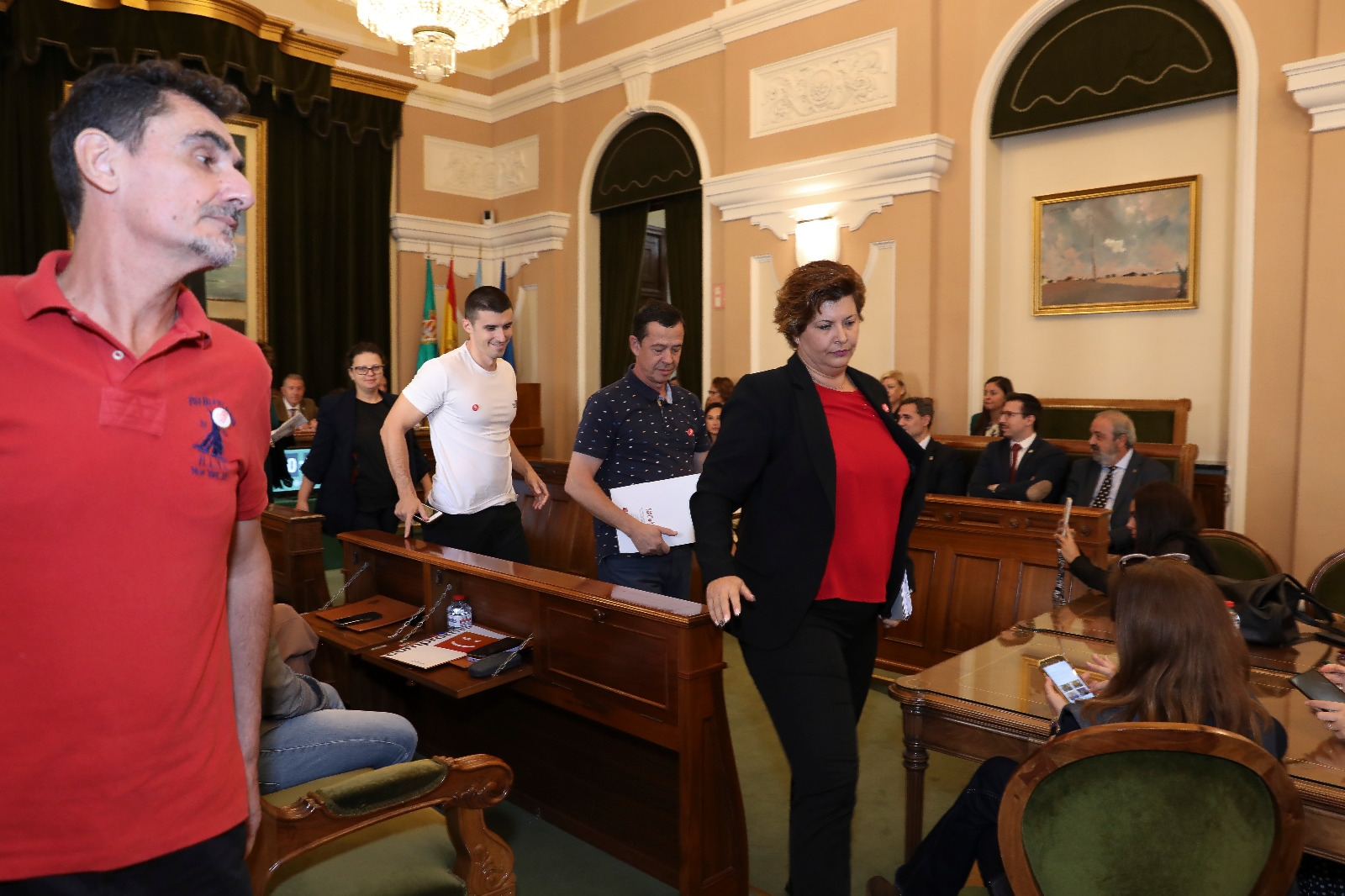 El Ayuntamiento de Castelló censura el pacto para investir a Pedro Sánchez con la ausencia del PSPV 