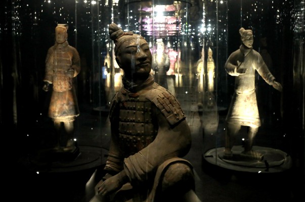 La exposición de los Guerreros de Xian supera las 200.000 entradas y ya es la más visitada del MARQ