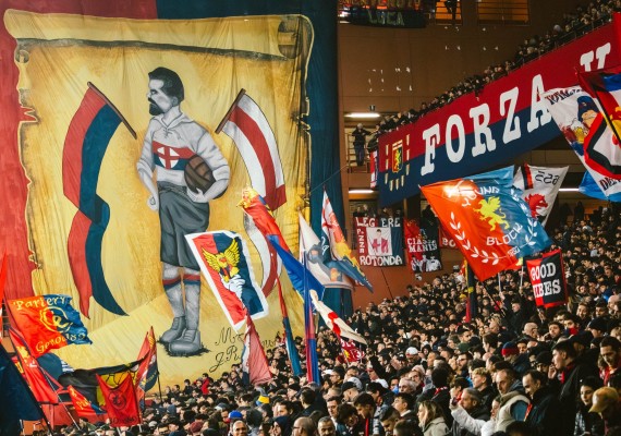 El Génova tiene la afición más fiel de Italia: es el equipo con más promedio de asistencia