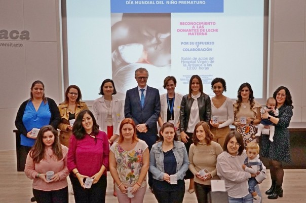 Homenaje a las 420 donantes de leche materna en la Región que ayudan a alimentar a casi 370 recién nacidos
