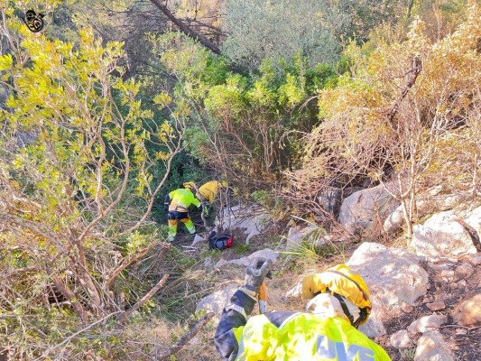 Extinguido el incendio forestal de Montitxelvo con 2.500 hectáreas calcinadas