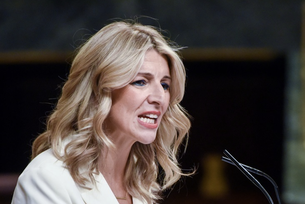 Yolanda Díaz. Foto: GUSTAVO VALIENTE/EP - 