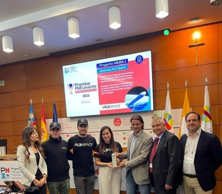 El Project Management Institute (PMI) reconoce a PLD Space por su liderazgo espacial europeo 