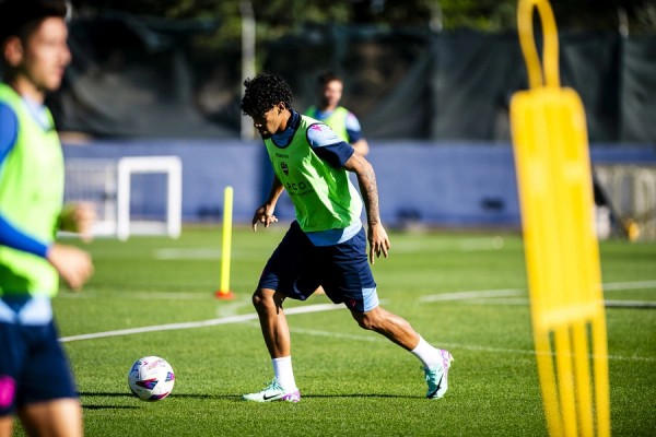 Fabrício ya trabaja con el grupo y podría ser la gran novedad ante el Racing