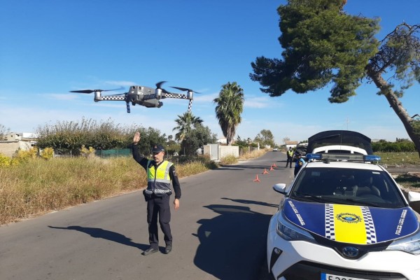 La Policía de Burriana inicia la campaña de control citrícola para vigilar la actividad y prevenir hurtos