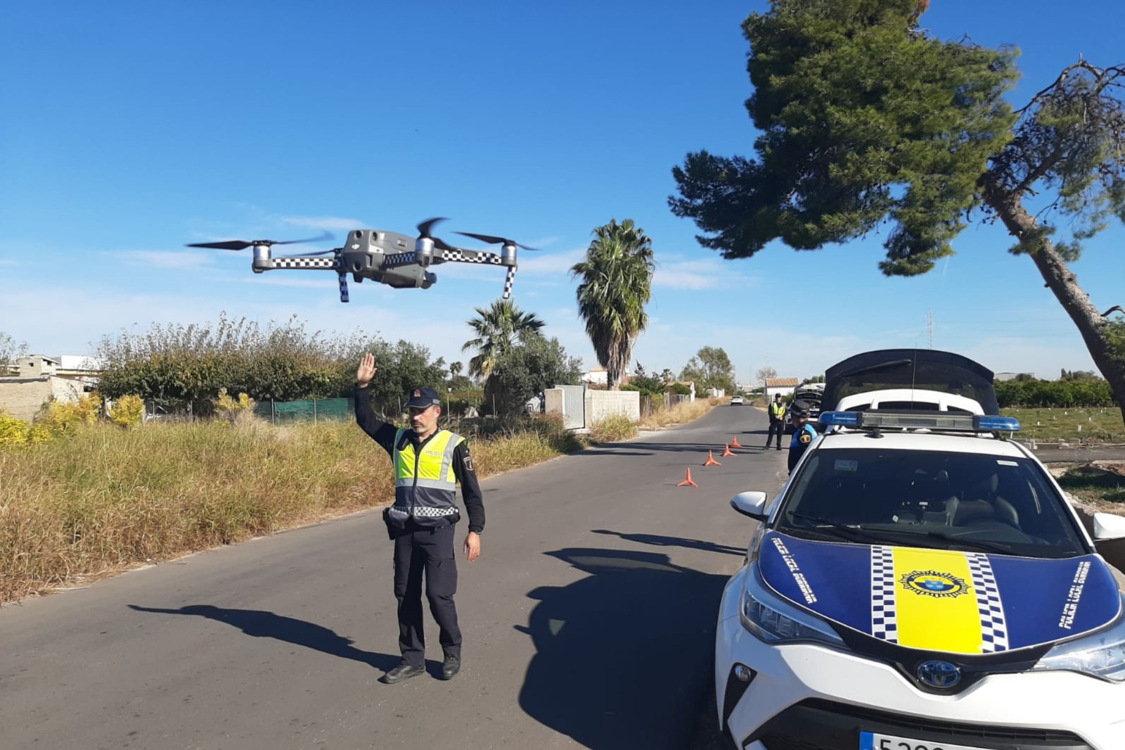 La Policía de Burriana inicia la campaña de control citrícola para vigilar la actividad y prevenir hurtos