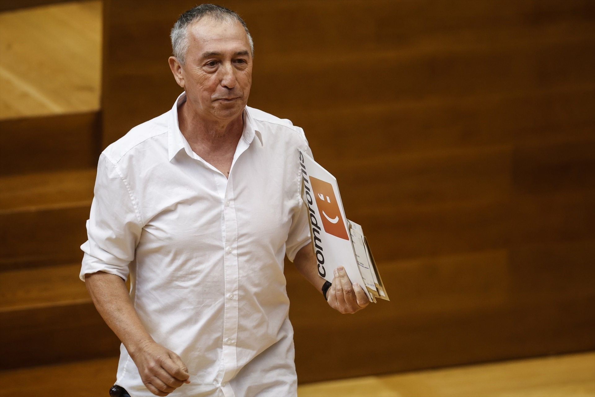 El síndic de Compromís en les Corts, Joan Baldoví. Foto: R.SOLSONA/EP - 