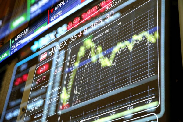 La bolsa se desinfló al final y el Ibex 35 acabó subiendo un 0,53%