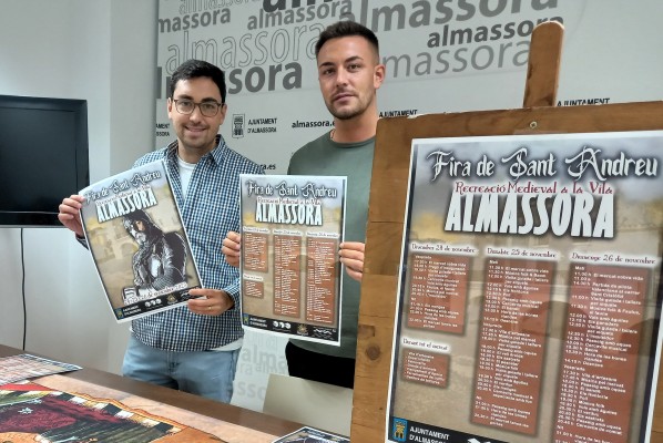 Almassora recreará la época medieval con cerca de 50 actividades en la Fira de Sant Andreu