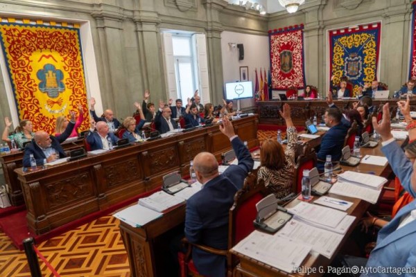 El Gobierno municipal de Cartagena convoca un Pleno Extraordinario para rechazar la ley de amnistía 