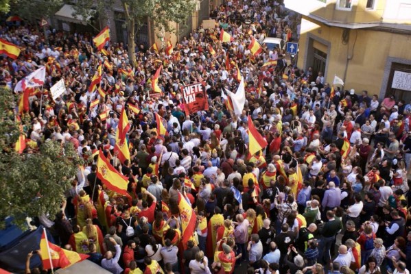 CCOO denuncia que su sede en Murcia fue vandalizada tras la manifestación del domingo contra la amnistía