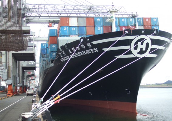 Los buques de la surcoreana Hanjin, bloqueados sin acceso a puertos por falta de liquidez