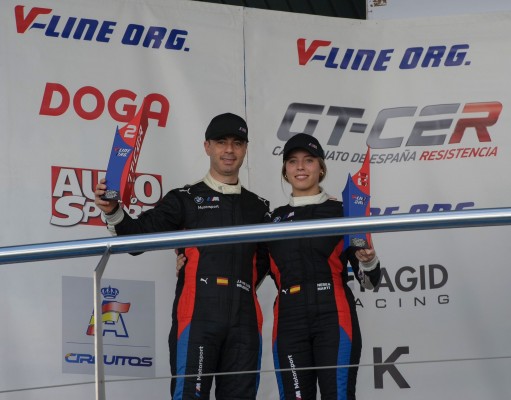 Doble podio para Nerea Martí con BMW España Motorsport