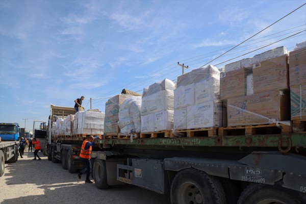 Más de 850 camiones con ayuda humanitaria han entrado en Gaza en las últimas tres semanas