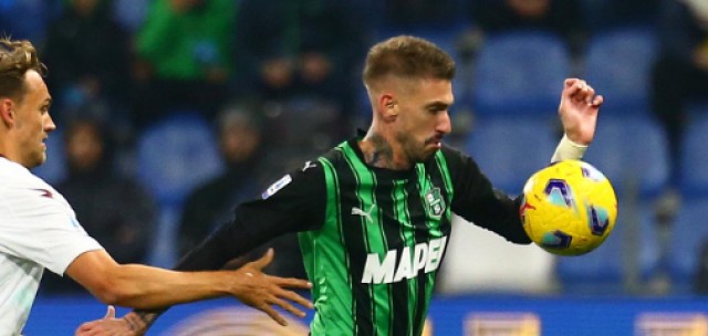 Castillejo recupera la titularidad en el Sassuolo