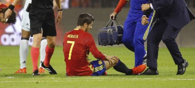 La continuidad de Morata en la concentración pendiente de su evolución
