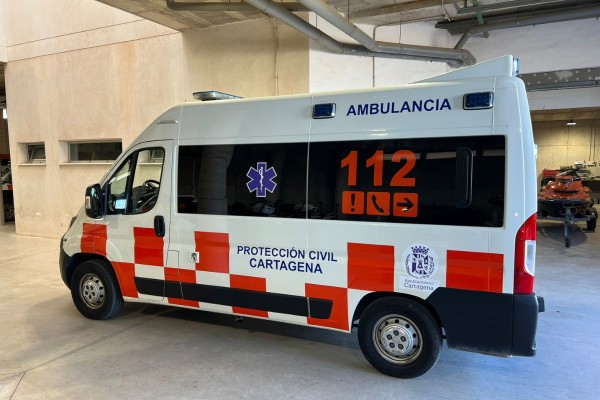 Protección Civil ya cuenta con una ambulancia en Cartagena