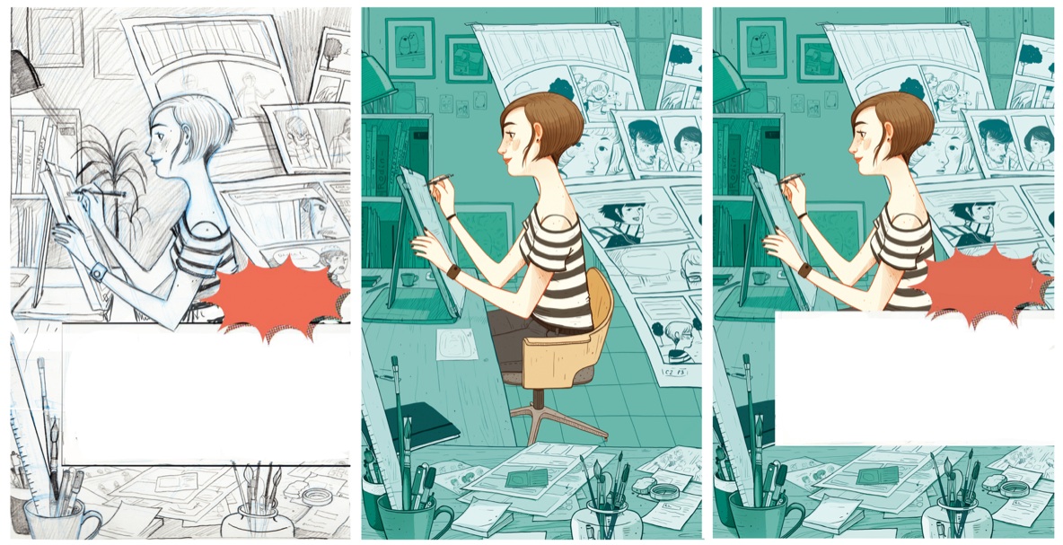 Del boceto al print: los personajes que crecen de la mano de Laura Pérez

