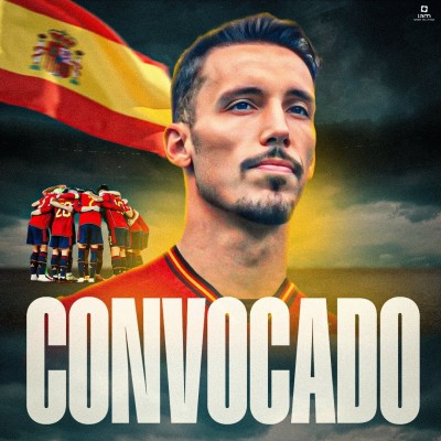 Grimaldo celebra su primera convocatoria con la Selección: 