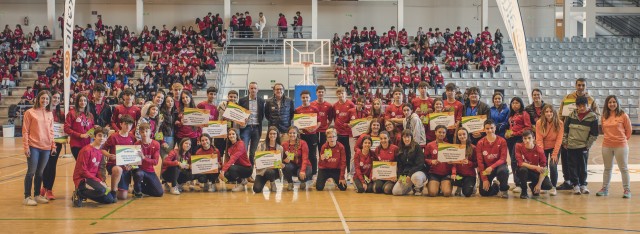 Aitex reúne a 900 estudiantes de Alcoy, Cocentaina y Muro en sus Olimpiadas para conocer el textil