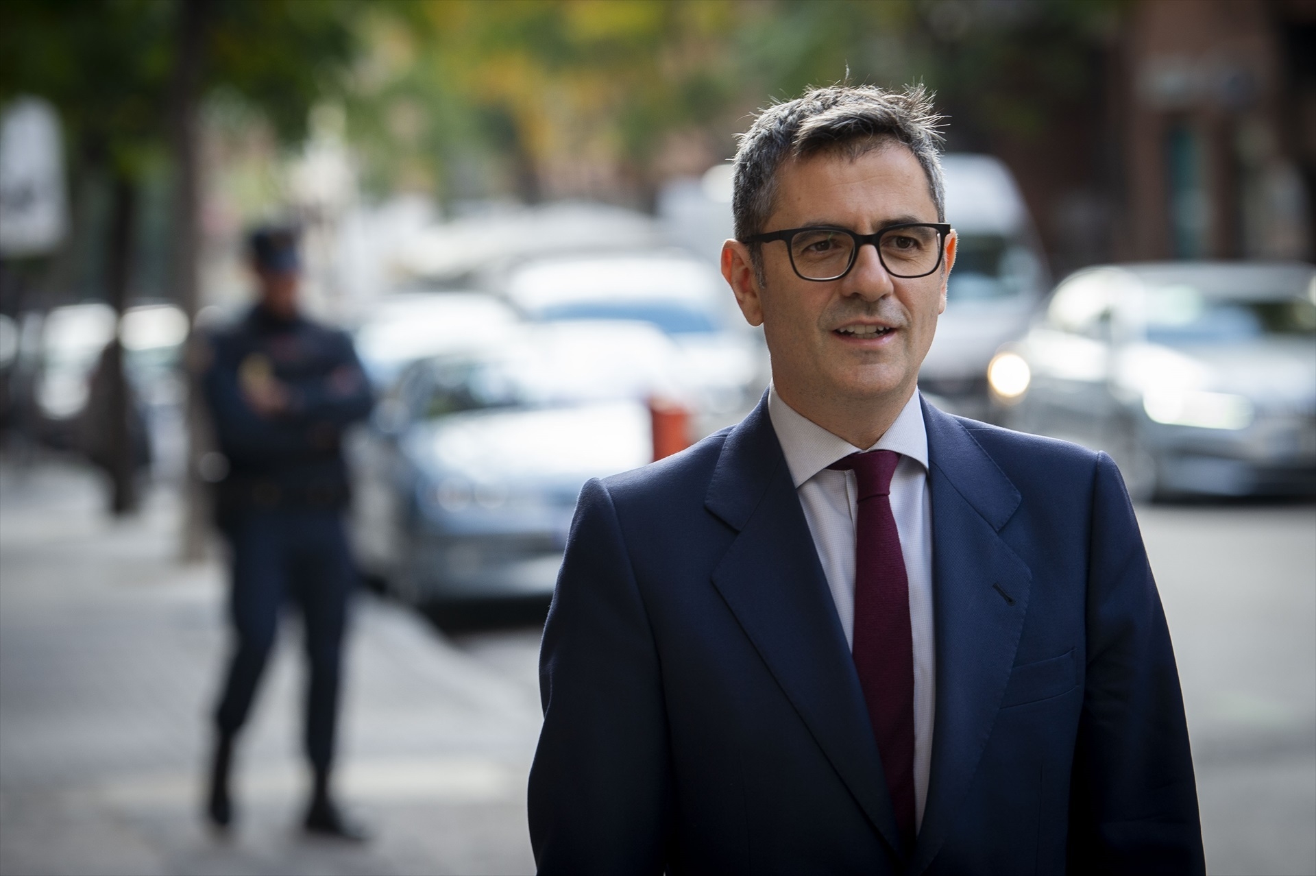 El ministro de Presidencia, Relaciones con las Cortes y Memoria Democrática en funciones, Félix Bolaños. Foto: JUAN BARBOSA/EP - 