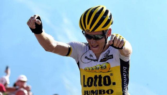Gesink conquista la cima del Aubisque, Quintana y Froome firman tablas