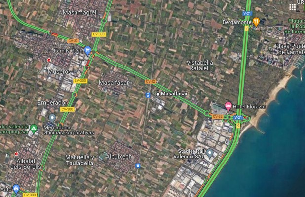 Massalfassar planea una conexión ciclopeatonal con Massamagrell, Museros y Albuixech