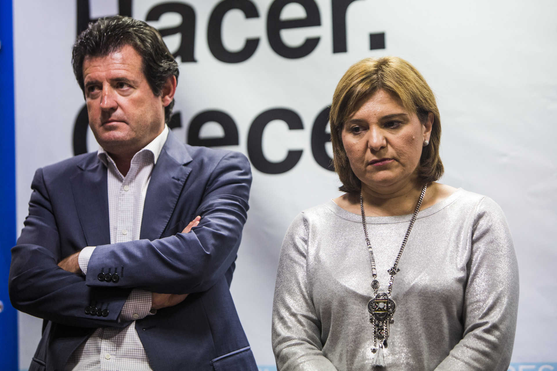 José Císcar e Isabel Bonig. Foto: EVA MÁÑEZ - 
