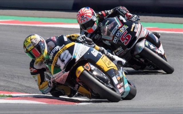 Luthi suma su segunda victoria del año y Rins recorta 9 puntos a Zarco

