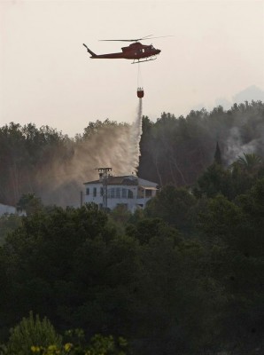 La Generalitat cifra en 319 las hectáreas afectadas por el incendio