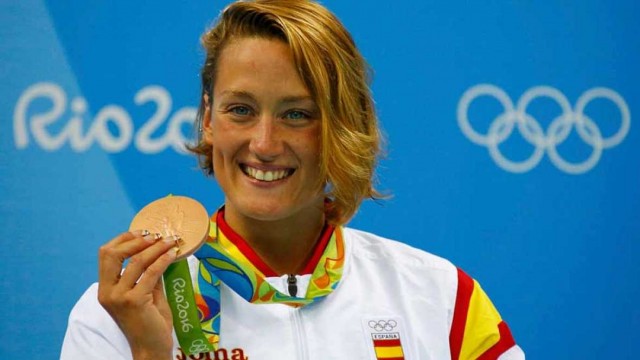 Mireia Belmonte recibirá la insignia de oro y brillantes de la RFEN