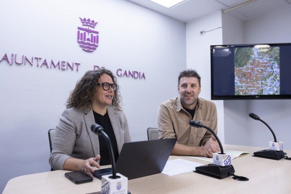 Gandia presenta un proyecto de ahorro energético, autoconsumo y reducción de emisiones de CO2